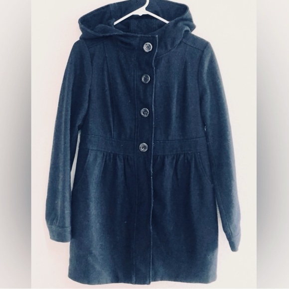 Forever 21 Jackets & Blazers - Blue hooded coat size M